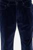 boglioli 5 Pocket Velour Jean - Dark Blue - Thumbnail 4