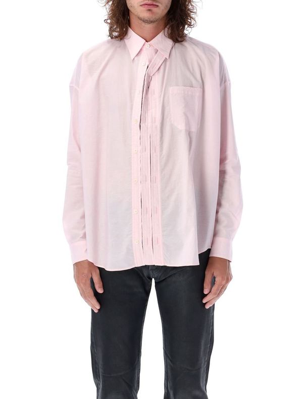Y/project Hook and Eye Shirt - LIGHT PINK | Garmentory