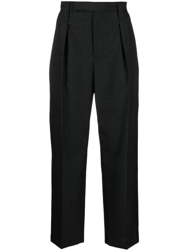 Lemaire ONE PLEAT PANTS - Grey | Garmentory