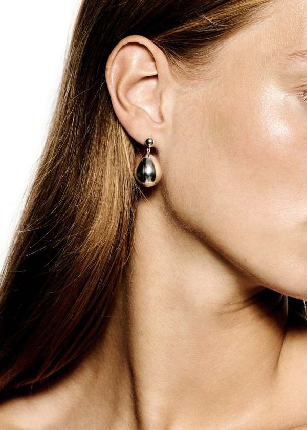 LIE STUDIO JULIE EARRING IN SILVER | Garmentory