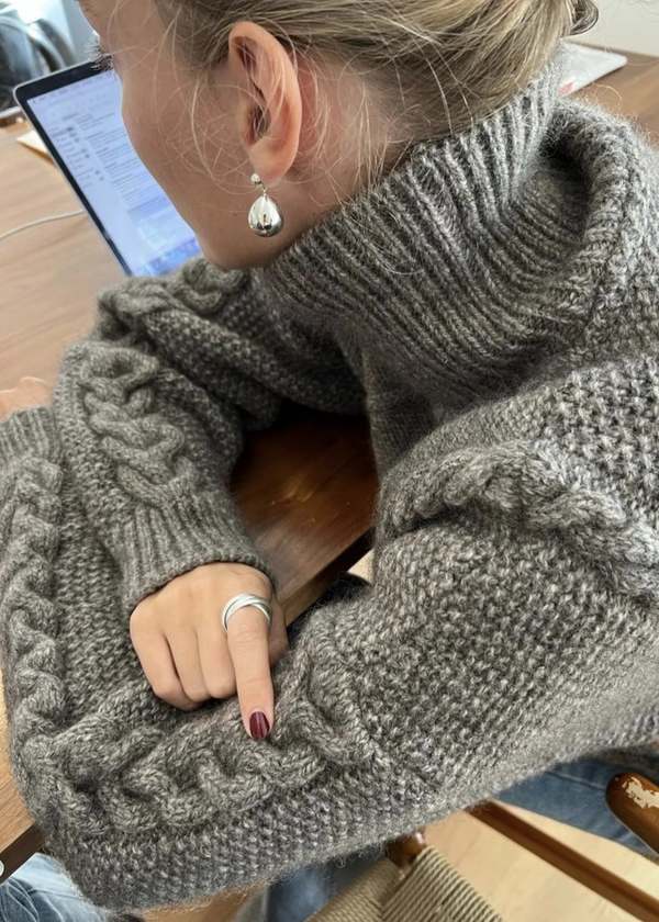 LIE STUDIO JULIE EARRING IN SILVER | Garmentory