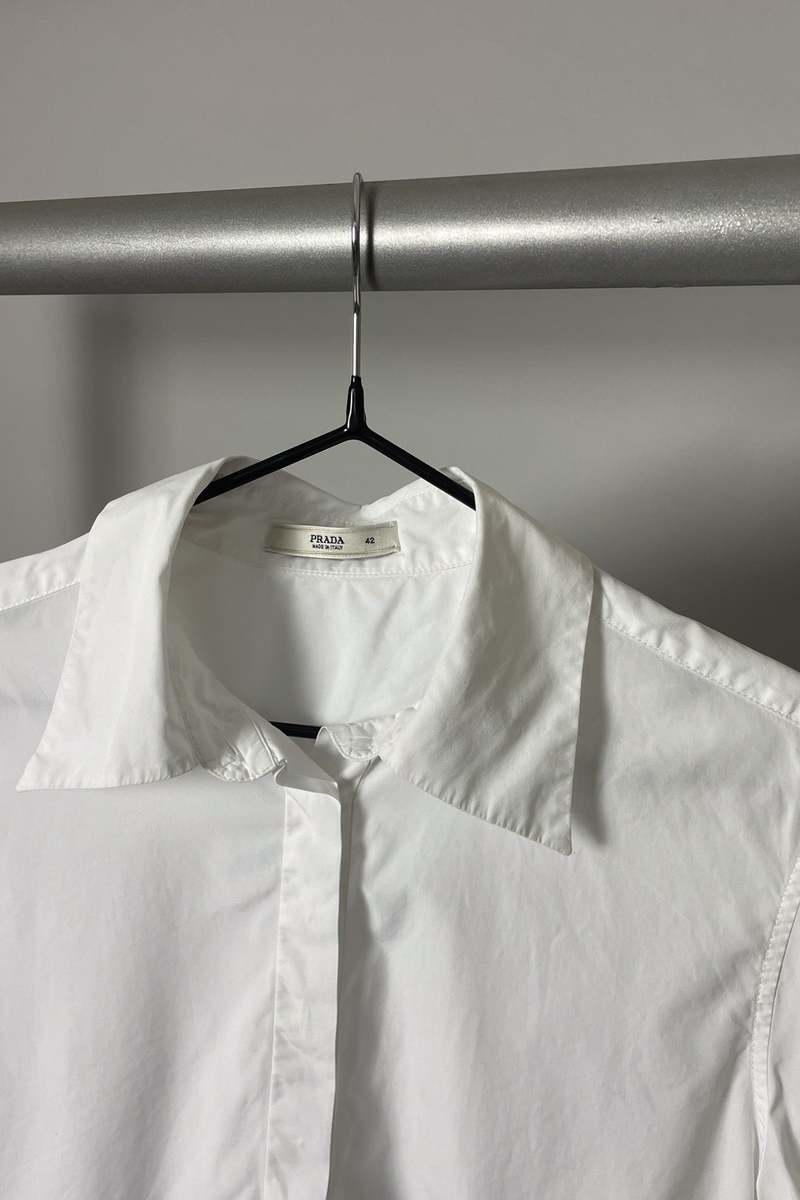 Prada Panelled Shirt