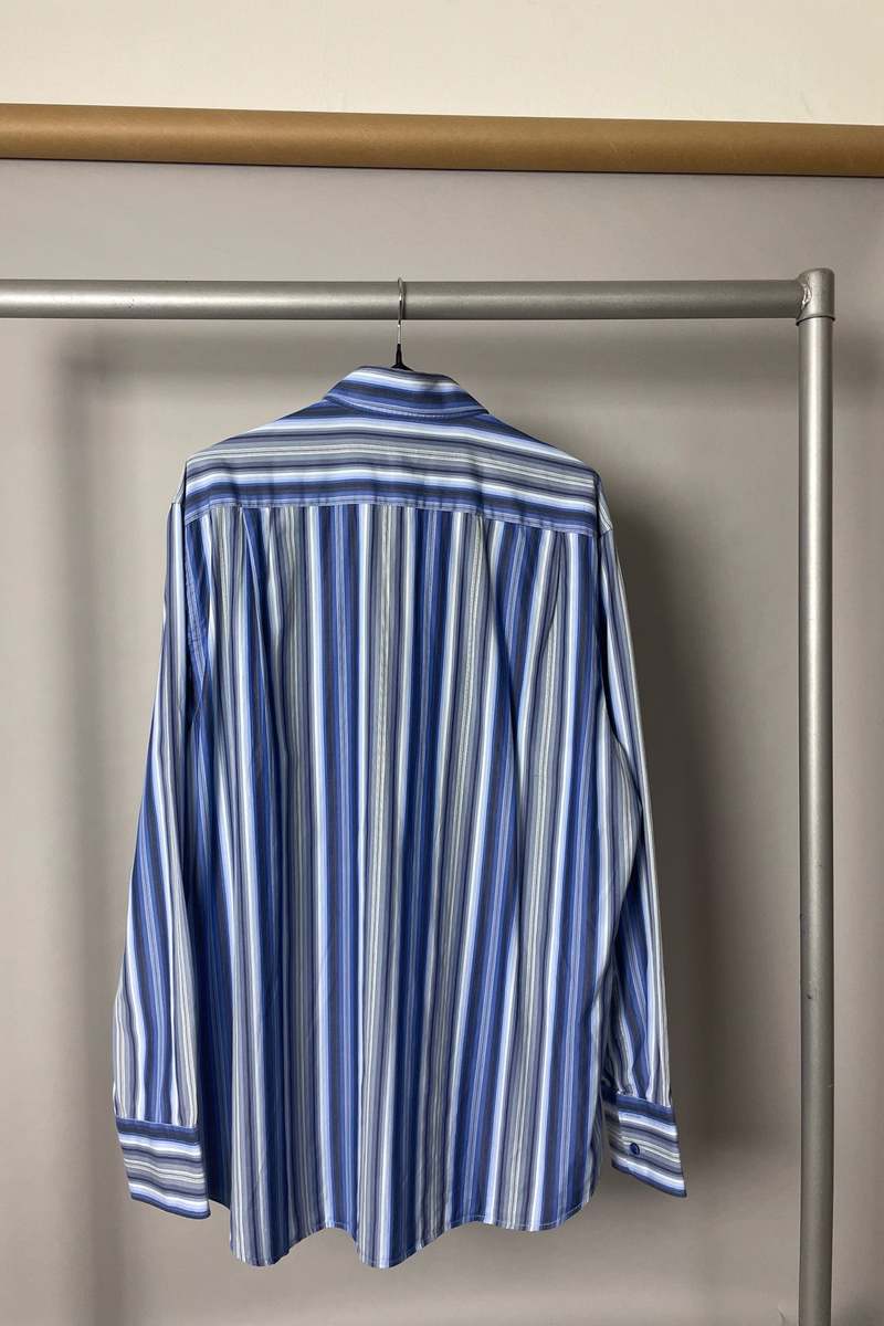 Vintage KENZO HOMME Men's Shirt ~ 60% Linen 40% Cotton