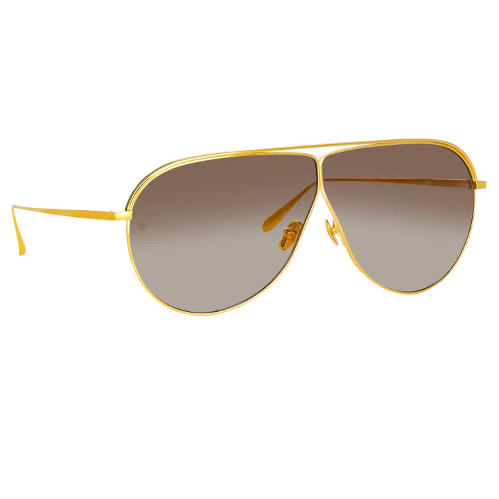 Linda Farrow Hura Aviator Sunglasses | Garmentory display picture 1