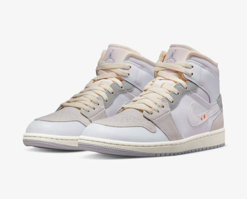 Nike Air Jordan 1 Mid SE Craft “Inside Out/White Grey” Jordan 1 Mid SE Craft Inside Out White Grey Men main image 4