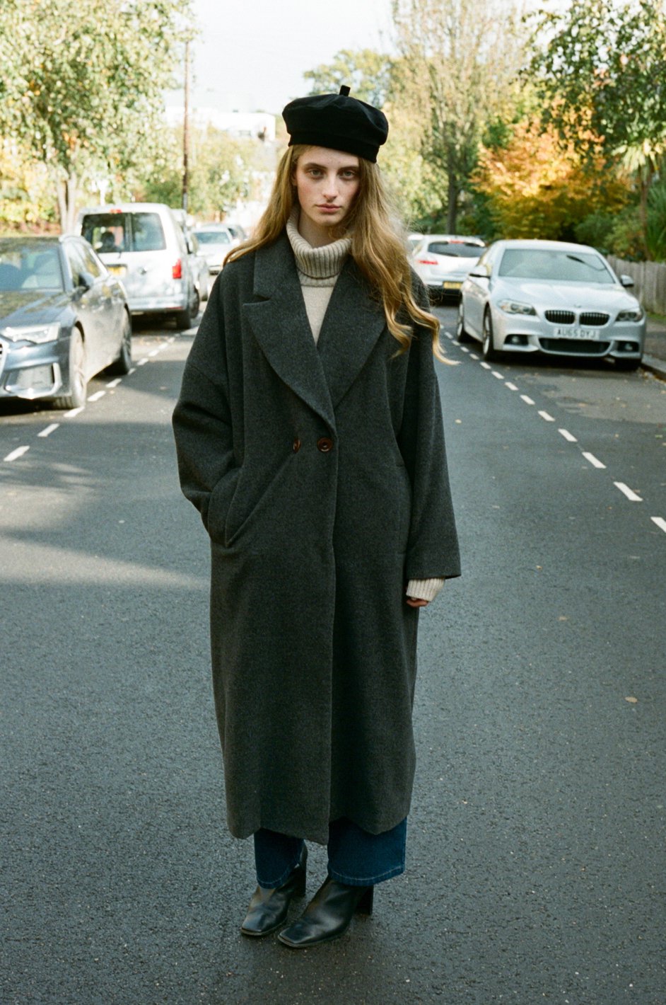 Rita Row Cedar Coat - Dark Gray | Garmentory