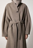 House of Dagmar Cameron coat - nocciola - Thumbnail 2
