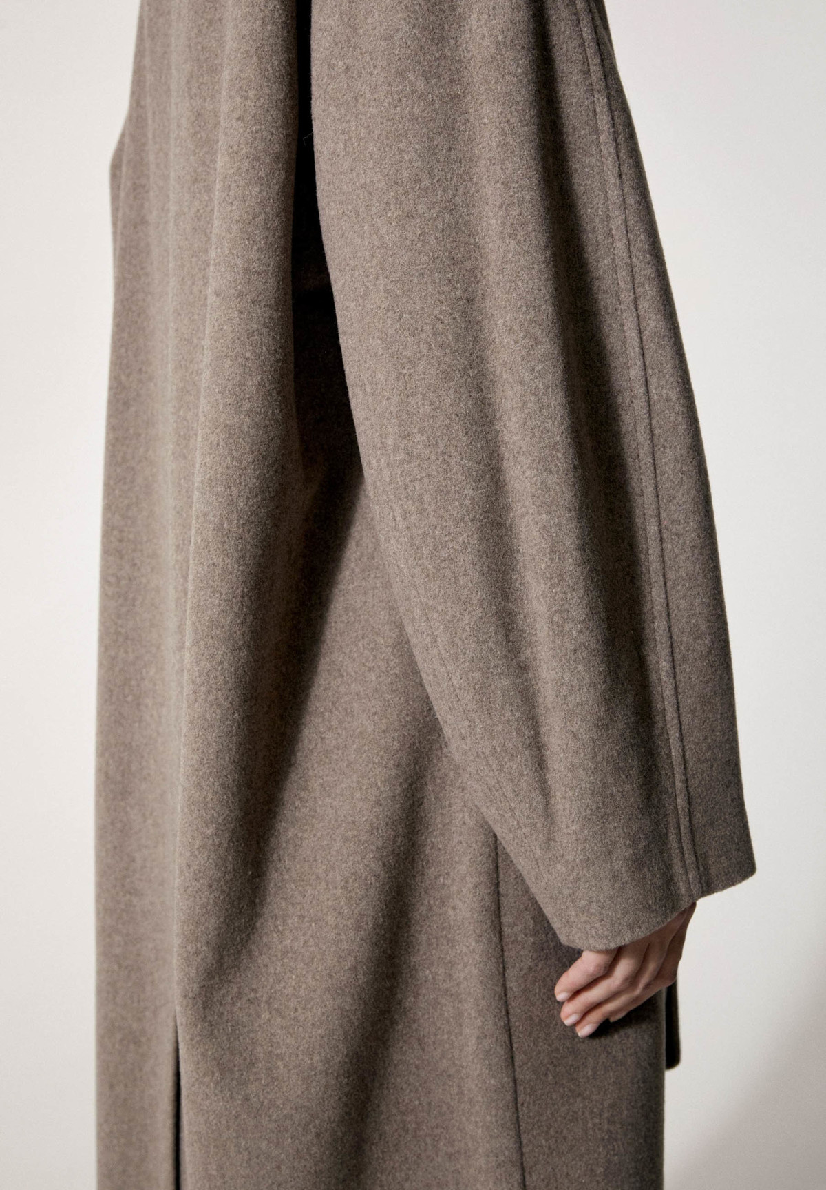 House of Dagmar Cameron coat - nocciola - Image 4 of 6