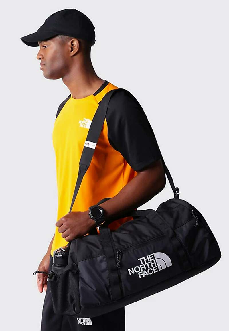 旅行かばん・小分けバッグ THE NORTH FACE BOZER DUFFEL FOR UNISEX New THE NORTH FACE BOZER DUFFEL BAG 32L ONE SIZE LED YELLOW