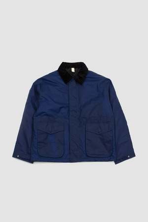 Sunflower Waxed Short Jacket - Blue | Garmentory