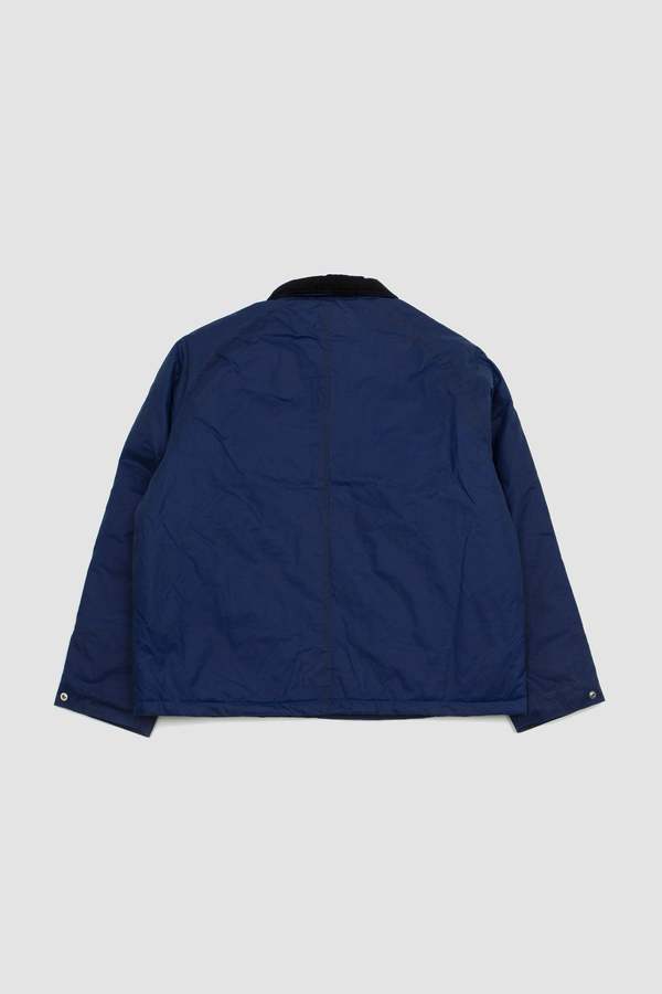 Sunflower Waxed Short Jacket - Blue | Garmentory