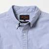 Beams Plus Button Down Oxford Shirt - Blue - Thumbnail 3