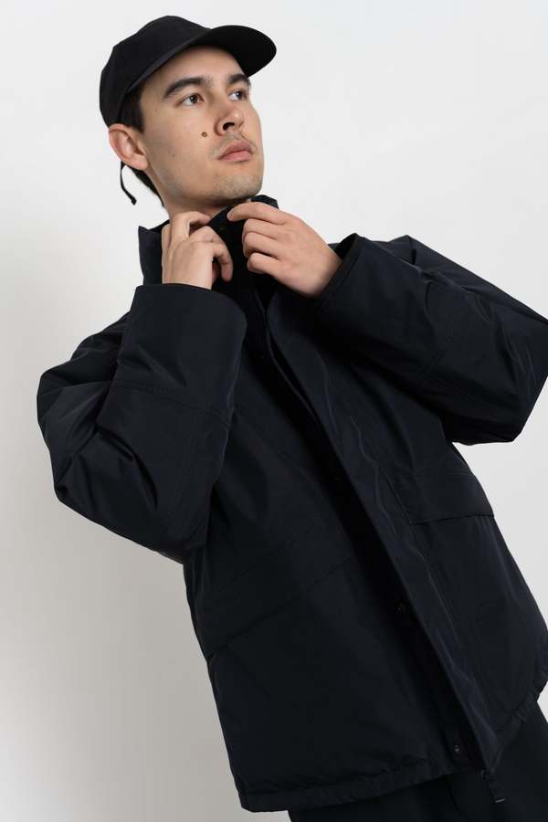 Nanamica GORE-TEX Short Down Jacket - Navy | Garmentory