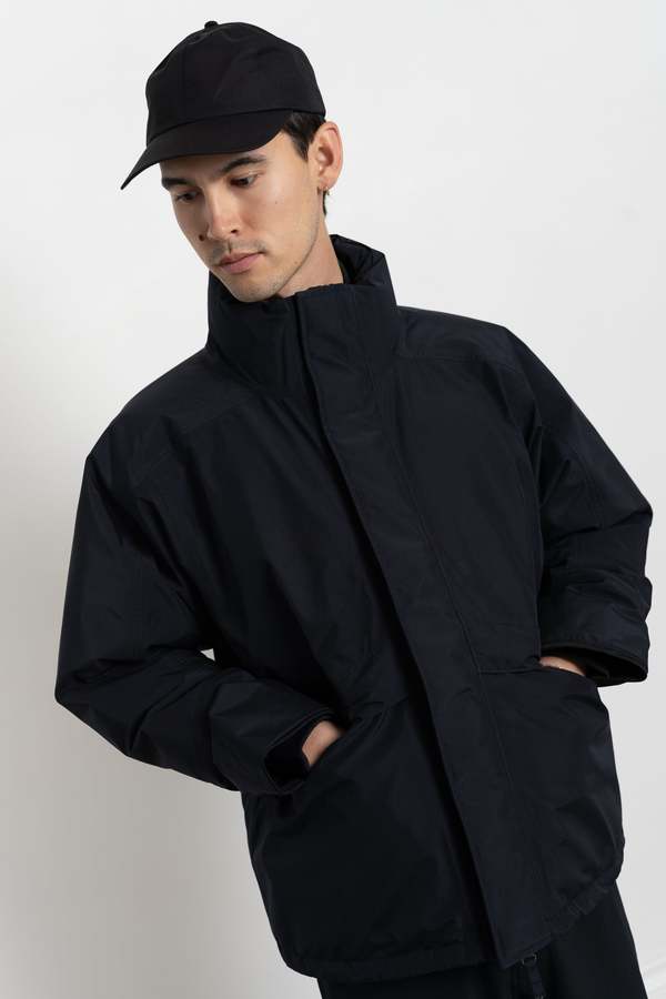 Nanamica GORE-TEX Short Down Jacket - Navy | Garmentory