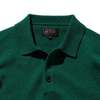 Beams Plus Knit 9g Polo - Bright Green - Thumbnail 2