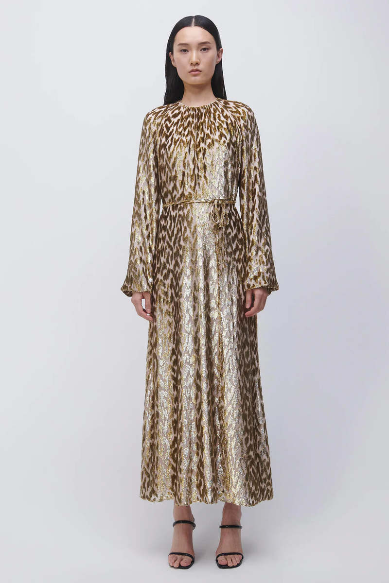 Simkhai Odina Dress - Gold | Garmentory