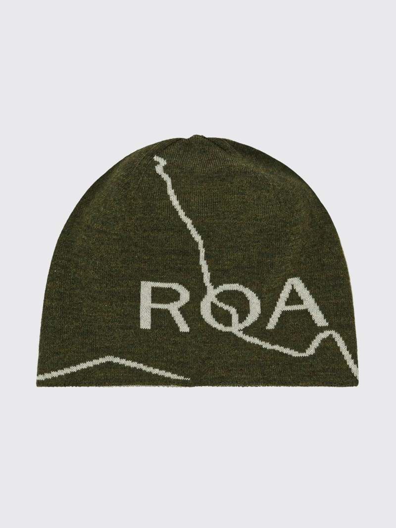ROA Beanie Logo - Dark Green | Garmentory