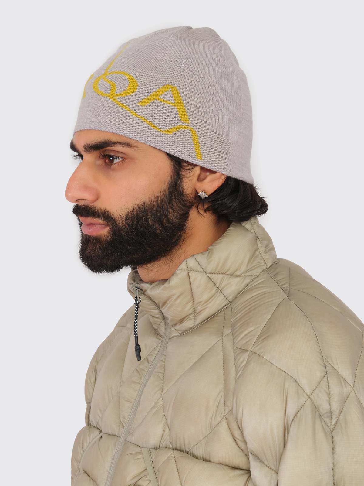 ROA Beanie Logo - Light Grey | Garmentory