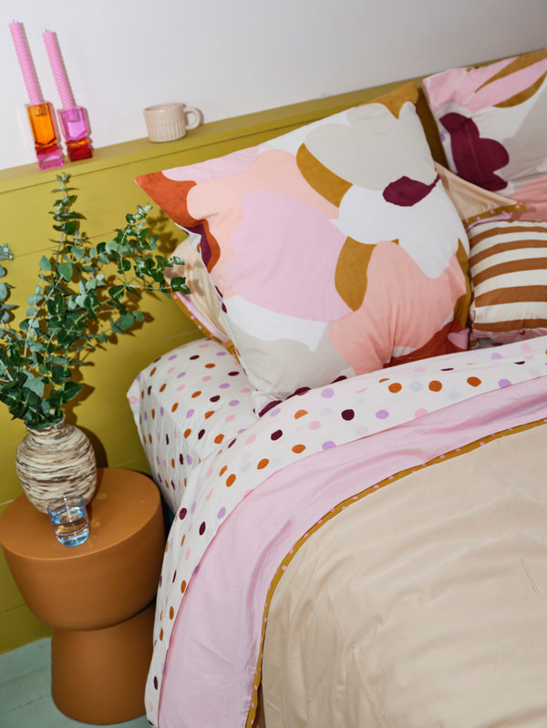 Mosey Me Everyday Quilt Cover Set - Rose Latte Mosey Me Everyday Quilt Cover Set - Rose Latte