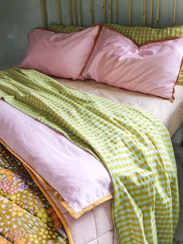 Mosey Me Everyday Quilt Cover Set - Rose Latte Mosey Me Everyday Quilt Cover Set - Rose Latte