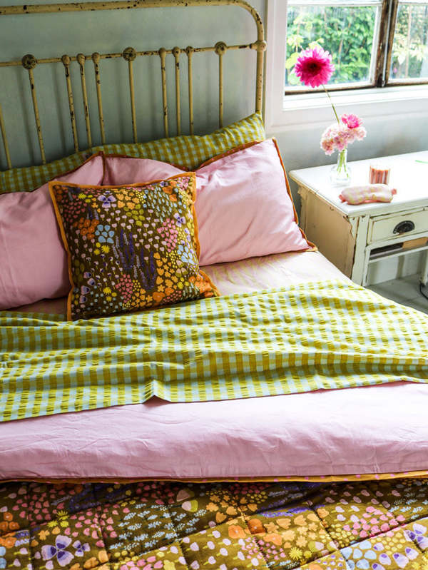 Mosey Me Everyday Quilt Cover Set - Rose Latte Mosey Me Everyday Quilt Cover Set - Rose Latte