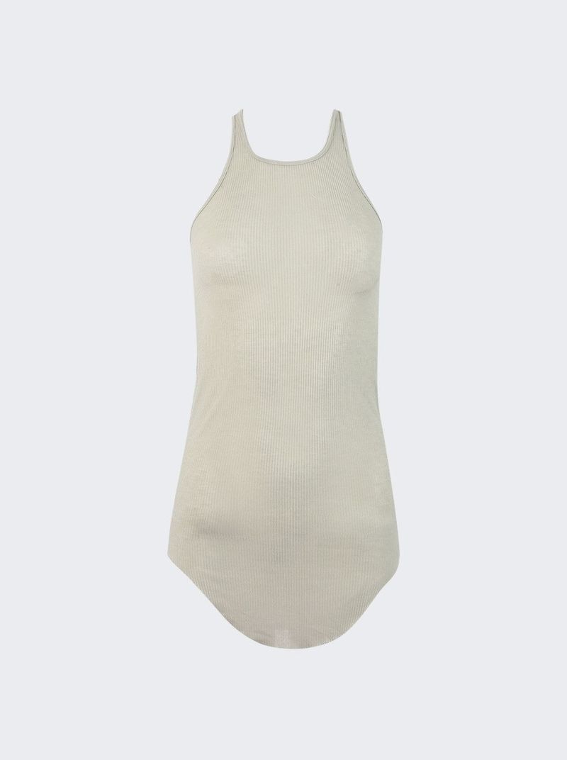 トップス Rick Owens basic tank L PEARL Rick Owens Basic Rib Tank Top - Pearl White | Garmentory