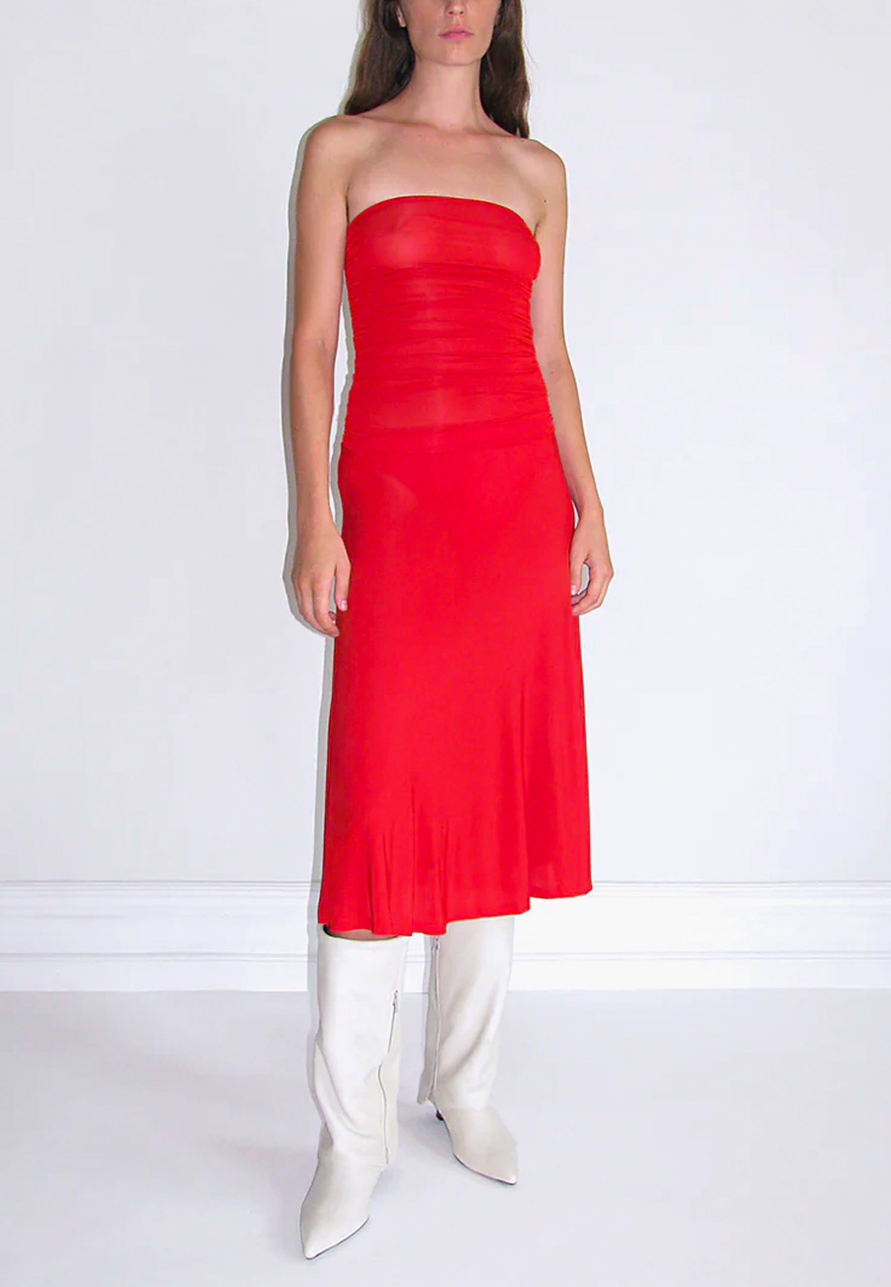 Paloma Wool Moebius Dress - Red | Garmentory Paloma Wool Moebius Dress - Red | Garmentory