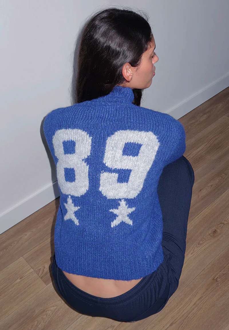 Paloma Wool Stadium Knit Cardigan - Soft Blue | Garmentory