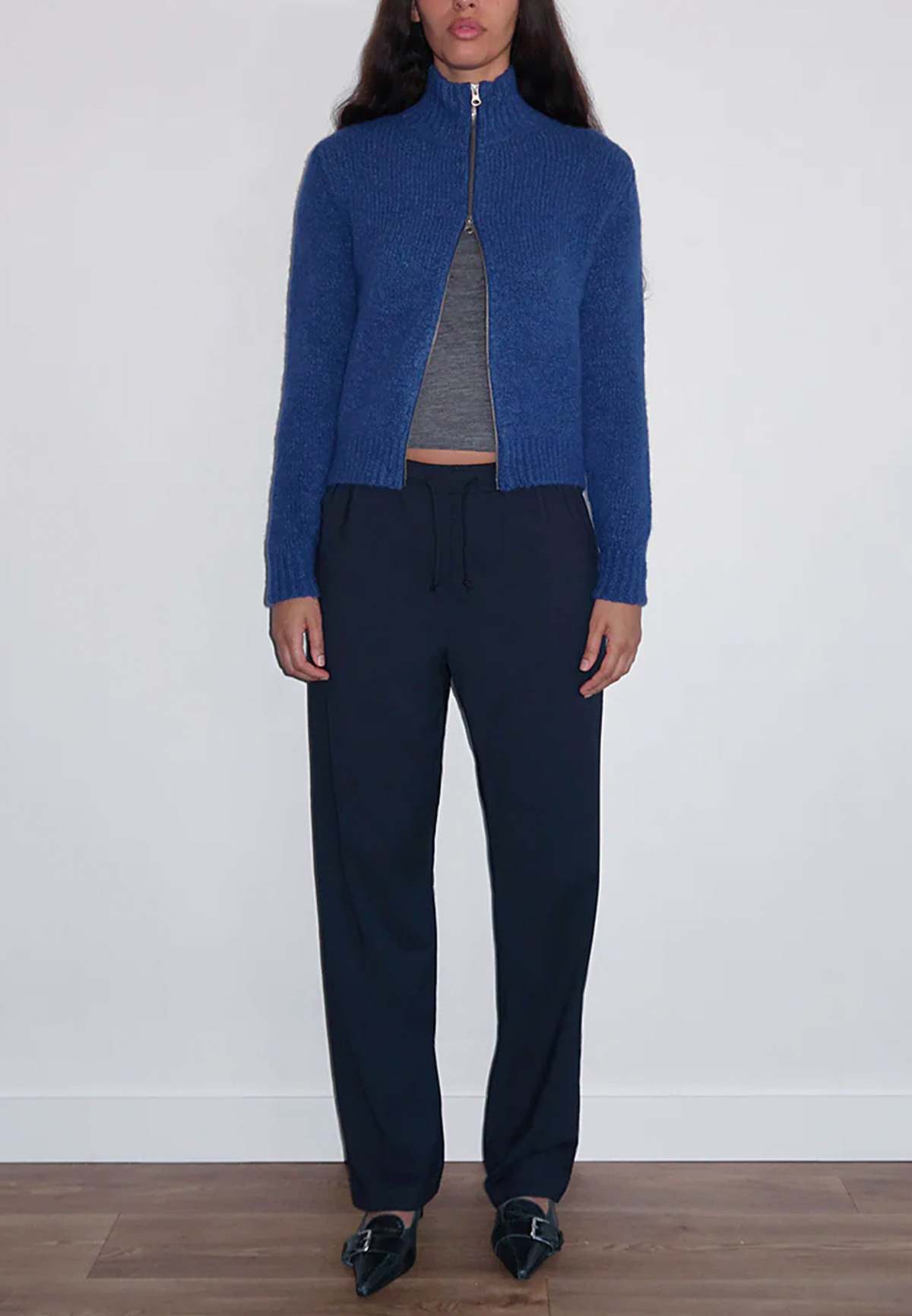 Paloma Wool Blue Stadium Sweater In Multicolor | ModeSens
