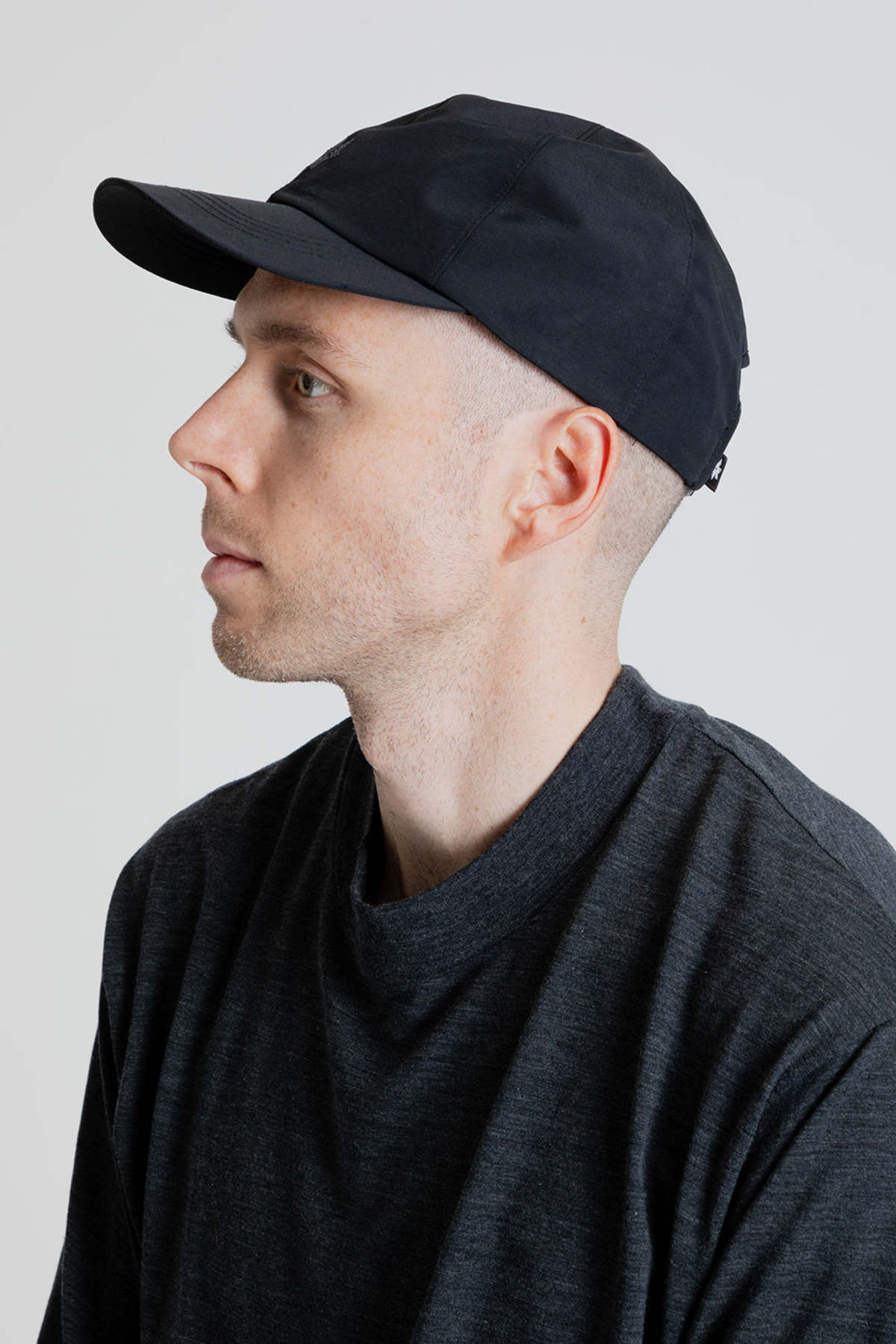 Goldwin Gore Tex 2L Cap - Black | Garmentory