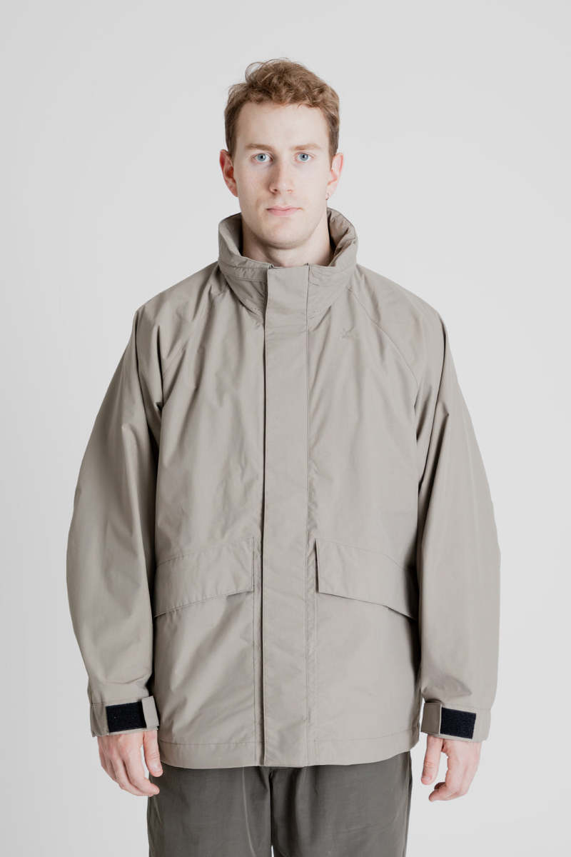 Goldwin Pertex Shield Act Rover Jacket - Grayish Sand