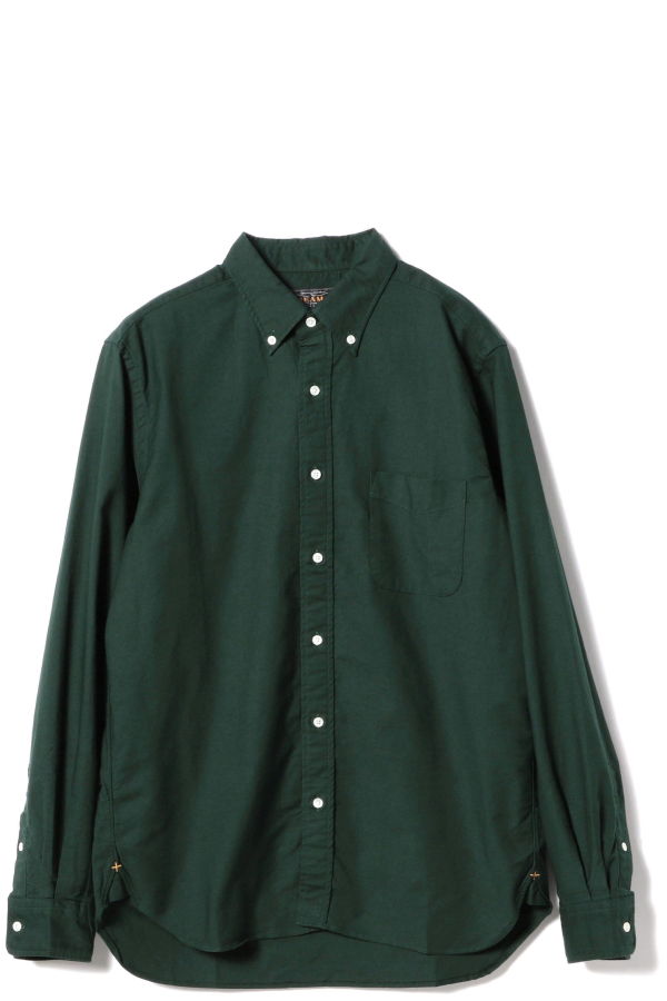 BEAMS PLUS BD Oxford Shirt - Green