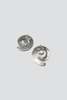Chunky Swirl Studs - Sterling Silver - Thumbnail 3