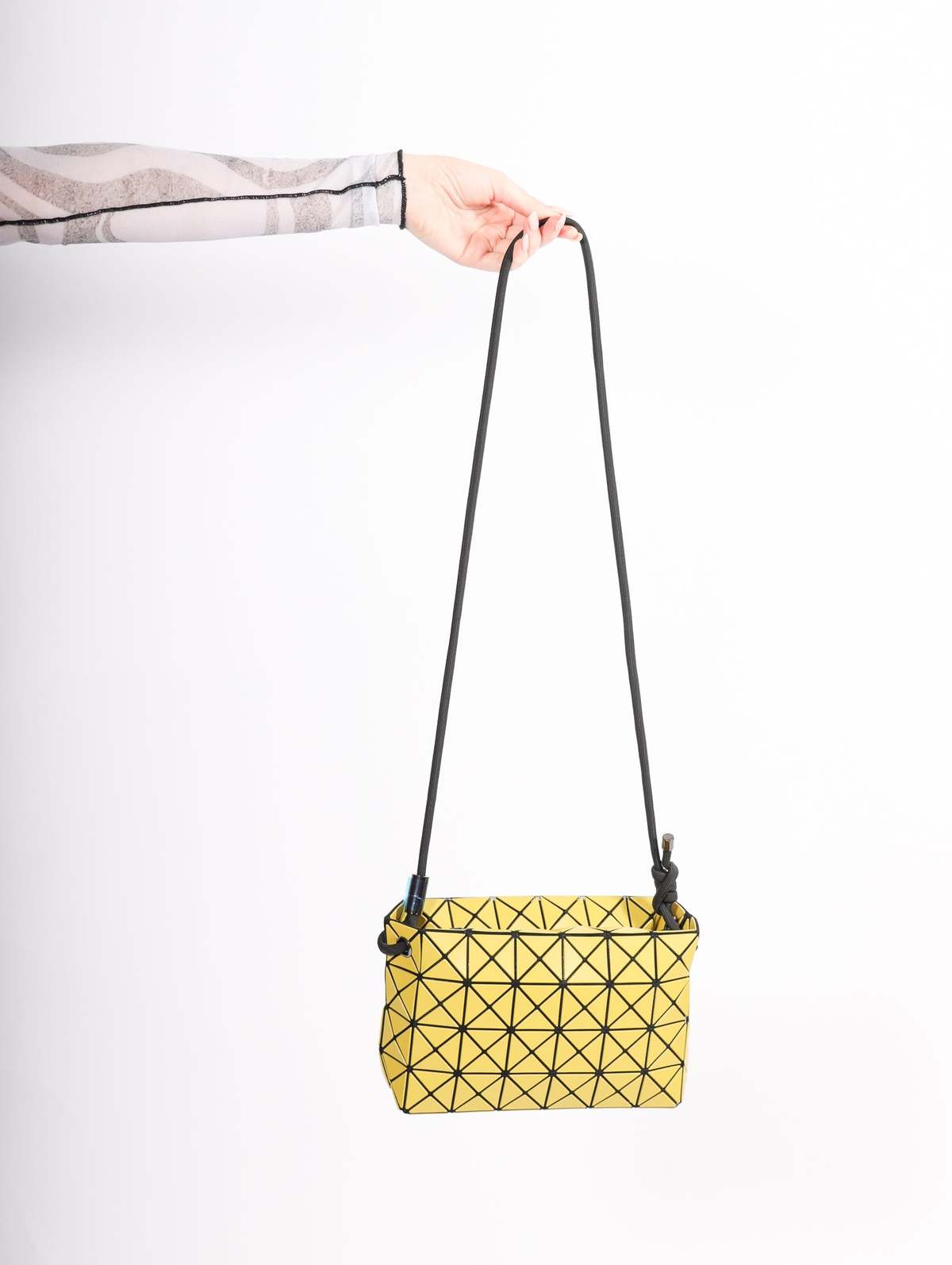 Issey Miyake Loop Matte Shoulder Bag - Yellow | Garmentory