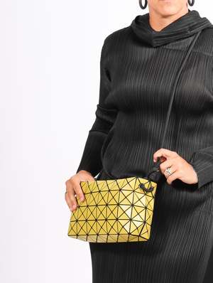 Issey Miyake Loop Matte Shoulder Bag - Yellow | Garmentory