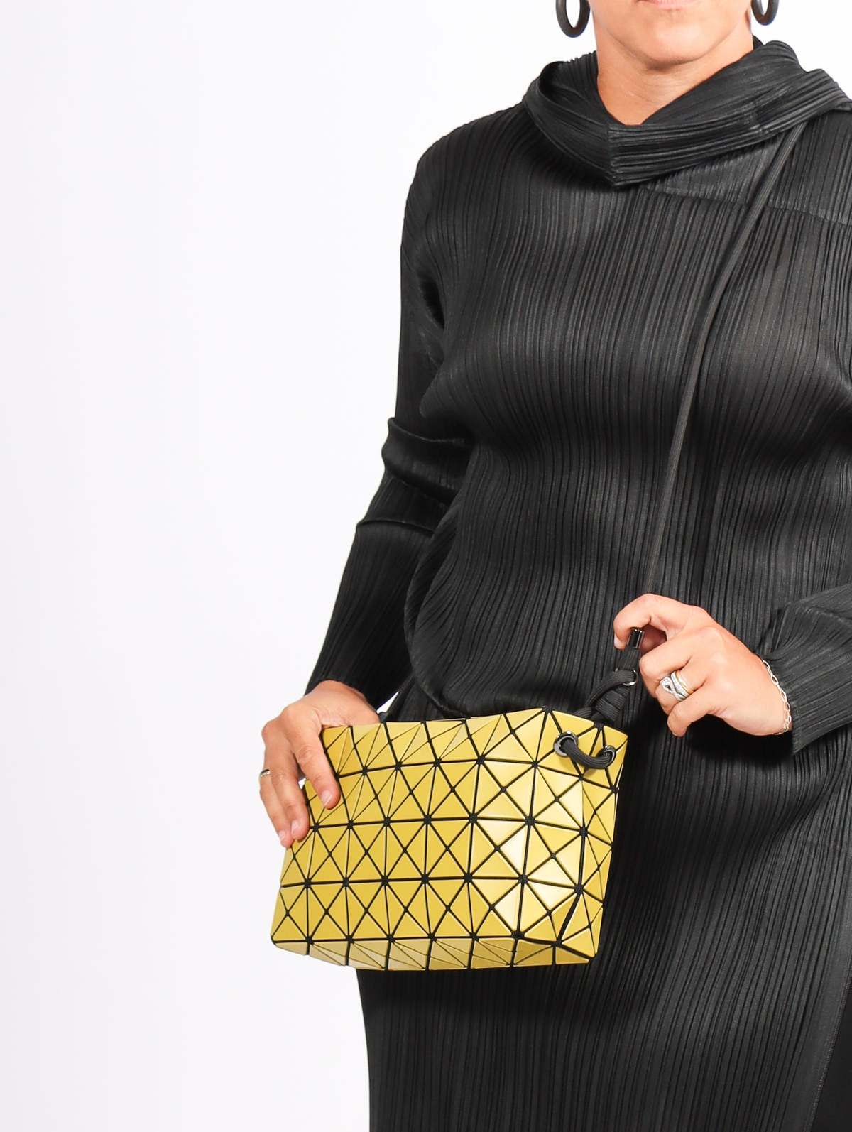 Issey Miyake Loop Matte Shoulder Bag - Yellow | Garmentory