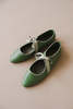 "INTENTIONALLY __________." VALLEY BALLET FLAT - MATCHA - Thumbnail 6