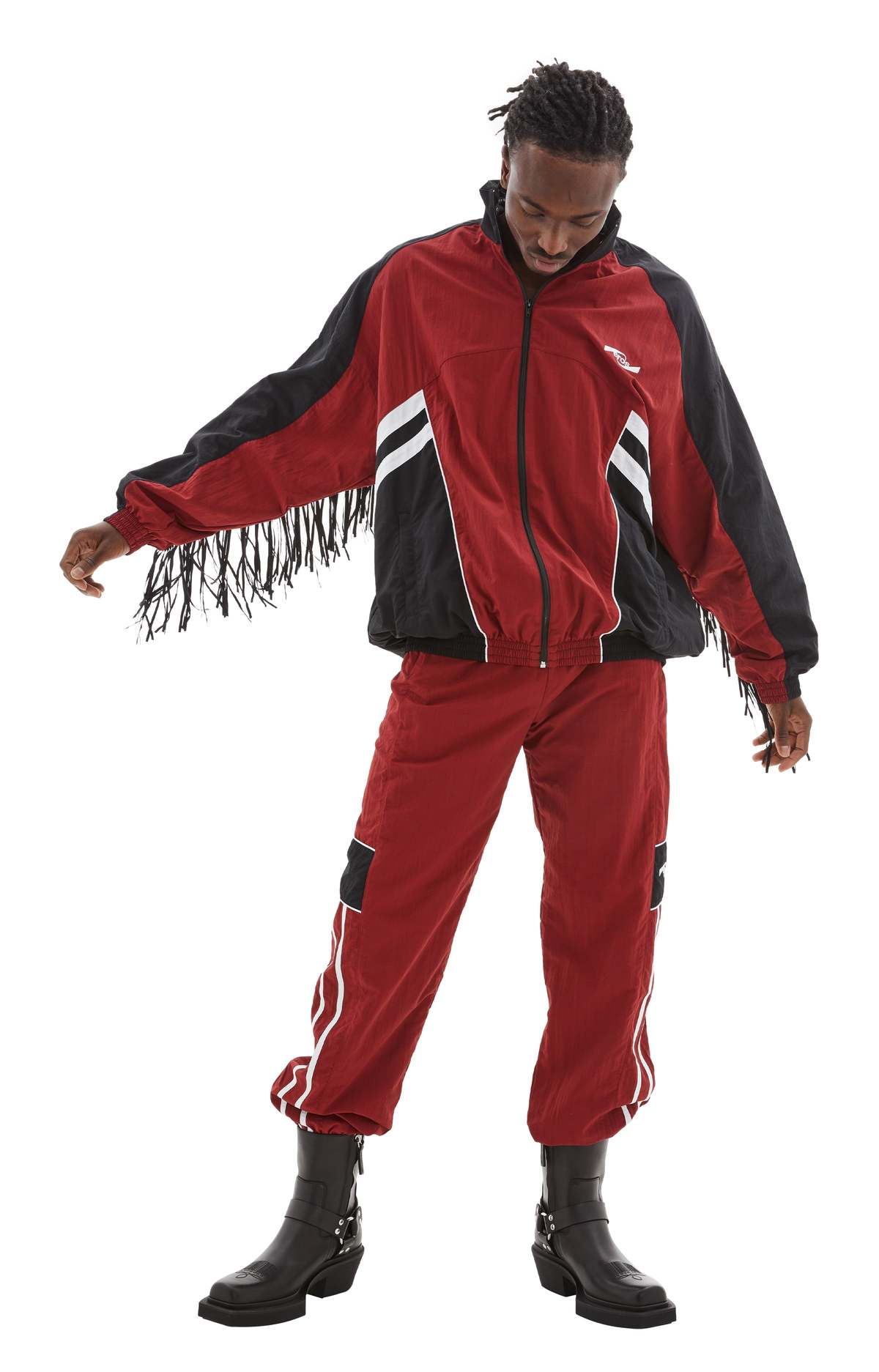 Martine Rose Fringe Track Jacket | Garmentory