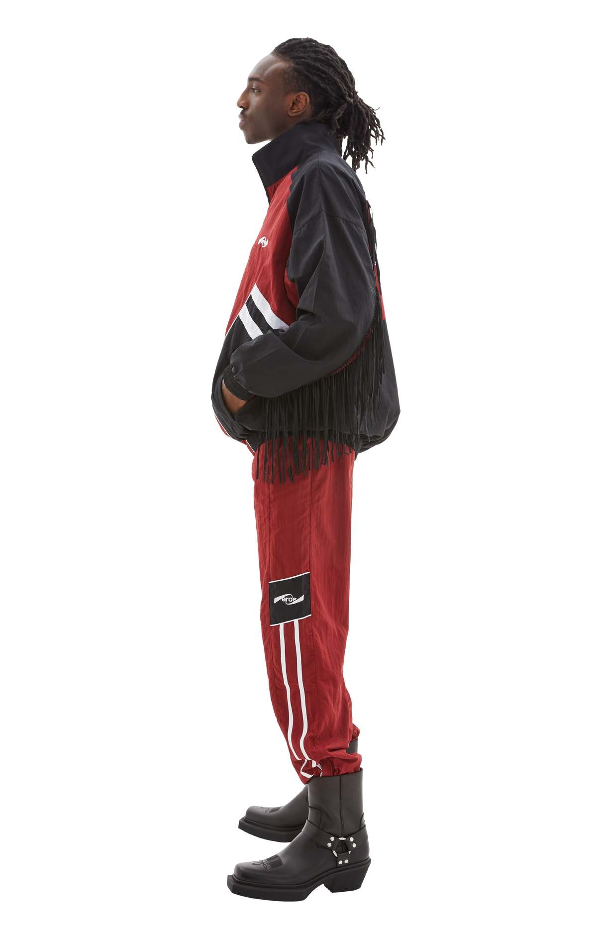 ジャケット・アウター Martine Rose Fringed Track Jacket Martine Rose - Fringed Track Jacket | HBX - Globally Curated
