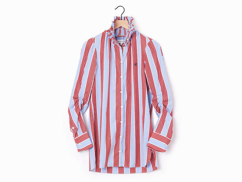 Carven Ruffle Blouse