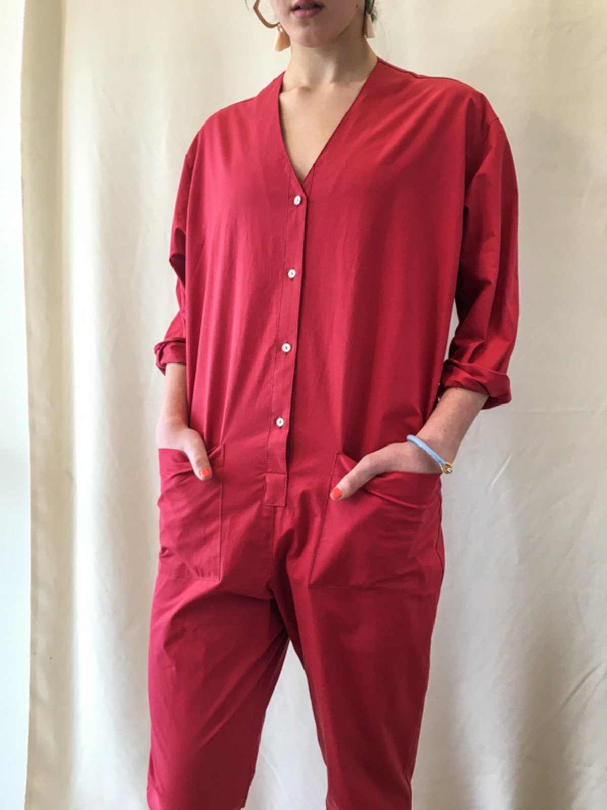 Horses Atelier patch pocket jumpsuit - Image 3 of 6