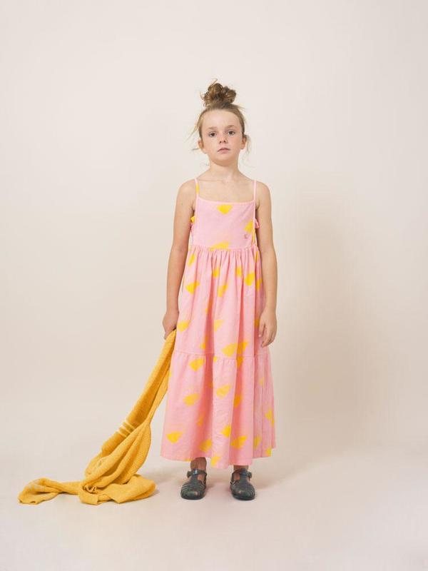open lace back dress Bobo Choses Wonder Horse All Over Woven Dress Curated at Jake and Jones main image 1