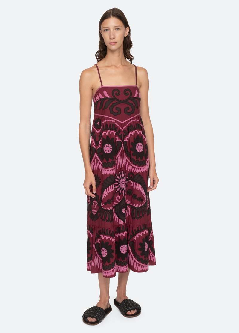 Sea NY Charlough Dress - Magenta | Garmentory