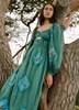 NY Lourdes L/S Dress - green - Thumbnail 1