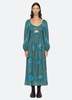 NY Lourdes L/S Dress - green - Thumbnail 5