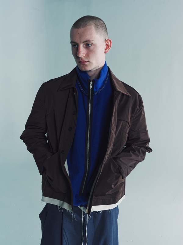 Camiel Fortgens Oversized Worker Jacket - Brown | Garmentory
