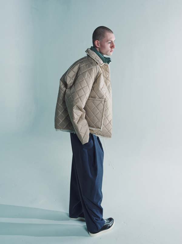 Camiel Fortgens Waterproof Poly Padded Coach Jacket - Sand