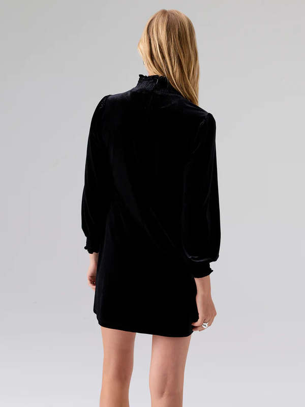Sanctuary Lost And Love Velvet Dress - Black | Garmentory