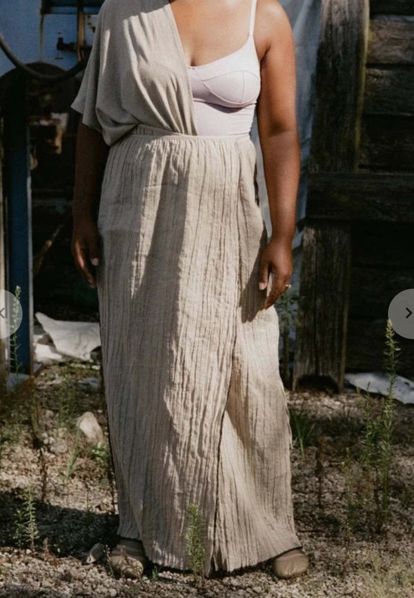 Baserange Shok Wrap Skirt - Undyed | Garmentory