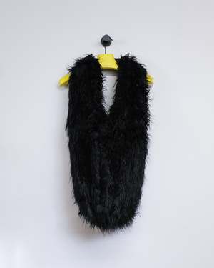 Our Legacy Fake Fur Drip Bag - Black | Garmentory